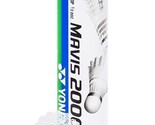 Yonex MAVIS-2000 Red Cap 6 Pieces Nylon Shuttlecock Badminton Racket Whi... - $34.90