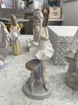 lladro ballerina with chair 7641 For A Perfect Performance - $262.35