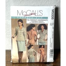 MCCALLS M5335 Sewing Pattern Misses Skirt Jacket Pants Uncut 2007 FF Siz... - $7.84