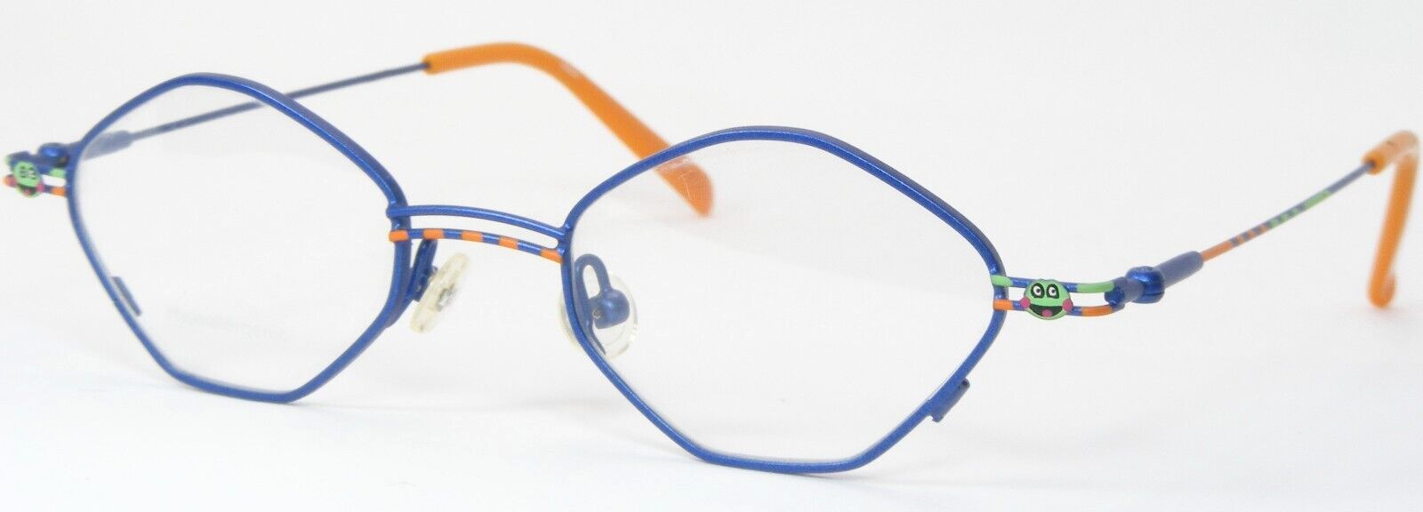 MODA OPTICA MO 4603 B1 Blau/Bunt Einzigartig Selten Brille Kinder 42-18-... - $46.53