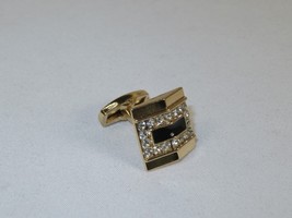 Men J.Valintin Cufflinks by Vitorofolo for French Cuff Shirt V39-62 Gold Diamond image 2