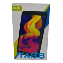 NUU Tab 8 Android Tablet 8&quot; Display 32GB Quad Core Wi-Fi &amp; Cellular Lock... - £29.00 GBP