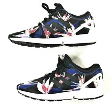 Adidas Torsion Athletic Shoes Hawaiian Floral Pattern Mens Size US 10 EU 44 - £40.12 GBP