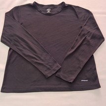Patagonia Capilene 44210FA Women’s Black Long Sleeve Pullover Top Shirt ... - $26.72