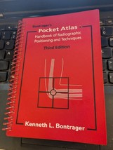 Bontrager&#39;s Pocket Atlas Radiographic Techniques 3rd Ed Spiral Handbook - $592.22 MXN