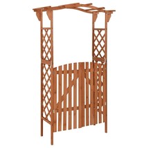  Pergola Brown Solid firwood, solid pine wood Medium - $3,288.35 MXN