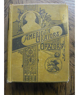 AMERICAN ORATORS AND ORATORY BIOGRAPHICAL SKETCHES CM WHITMAN 1884 ANTIQ... - £320.28 GBP