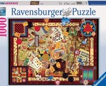 Vintage Games 1000 Pc Puzzle By Revensburger, Free Expedited Shipping! - $28.04