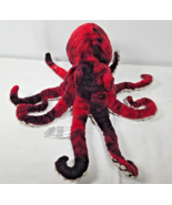 Fiesta Life Like Realistic Red Black Octopus Stuffed Animal Plush Toy L6... - $263.25 MXN