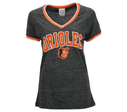 5th &amp; Ocean by New Era Women&#39;s Baltimore Orioles Opening Night Triblend  T-Shirt - £22.87 GBP+