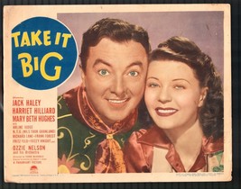 Take It Big 11&quot;x14&quot; Lobby Card Jack Haley Mary Beth Hughes - £30.58 GBP