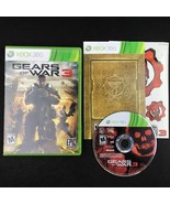 Gears of War 3 (Xbox 360, 2011) with Manual &amp; Stickers &amp; Gears of War, G... - £14.71 GBP