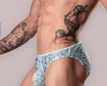 MALE POWER MARBLE MESH MINI MOONSHINE JOCK MARBLE - $24.99