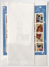 2003 USPS Art of Disney Friendship Stamps Full Sheet &amp; First Day Envelope Sealed - £15.88 GBP