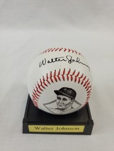 Walter Johnson Record Breakers of Baseball Facsimile Signed Baseball - £39.51 GBP