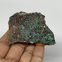 101.4g, 2.6&quot;x1.7&quot;x1.4&quot;, Rough Malachite Mineral Specimen @Morocco, B11076 - £5.31 GBP
