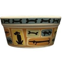 Signature Housewares DIGGITY DOG 2008 Food Bowl Room Creative Puppy Wate... - £22.10 GBP