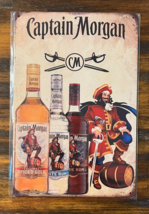 Captain Morgan Original Spiced Rum Novelty Metal Sign 12&quot; x 8&quot; NEW! - £7.02 GBP