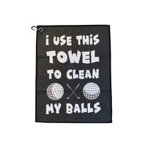 ShankIt Golf Funny Golf Microfiber Cleaning Cloth for Golf Balls - Includes Tow - £25.06 GBP