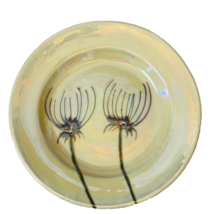 THE CELLAR &quot;Leaves&quot; Dessert /Bread Plates Hand Painted Iridescent Hand Painted - $17.99