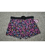 Girls Shorts Candies Pink Floral Belted Casual Dress-sz 14 - $11.88