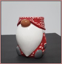 NEW Pottery Barn Figural Sweater Gnome Mug 13 OZ Earthenware - $32.99