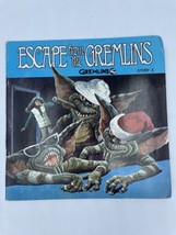Escape From the Gremlins Story Book 3 Novelty 33 1/3 RPM Record 1984 - £5.49 GBP