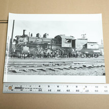 Union Pacific 492 2-8-0 Steam Train Locomotive In Yard 8x11in Vintage Photo - $30.00