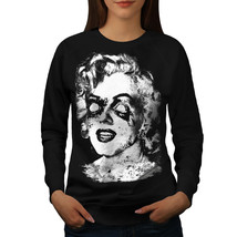 Wellcoda Famous Celebrity Womens Sweatshirt, Zombie Casual Pullover Jumper - £23.10 GBP+
