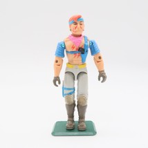 Vintage Hasbro GI Joe Zandar Action Figure 1986 3.75 In Scale Incomplete - £9.55 GBP