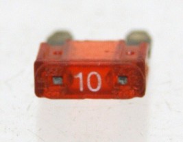 LittelFuse Mini/ATM/APM Fuse 10 Amp 2-Blade Red 9544 - $1.97