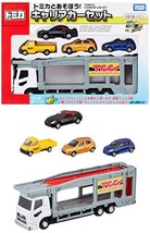 Takara Tomy &quot;Tomica Gift Let&#39;s play with Tomica! Carrier Car Set&quot; - £33.24 GBP