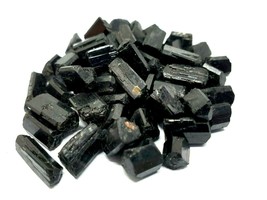 Small Raw Black Tourmaline Raw Mineral - 1 Piece Random Pick -Average Weight 1G - £4.95 GBP