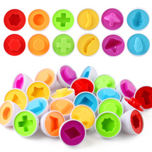 Matching Eggs Kid’s Early Educational Toy Color Shape Learning - £29.46 GBP