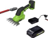 Greenworks 24V Cordless Shear Shrubber With 1.5Ah Usb Battery And Charger. - $150.93
