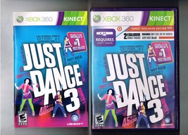 Just Dance 3 Target Exclusive Edition Xbox 360 video Game CIB - $34.15