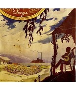 1940 Stephen Foster Songs Booklet Cover Banjo Ephemera 1940 Antique DWN10A - $19.99