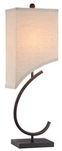 Scratch &amp; Dent Stein World Chastain Dark Ebony Table Lamp - £21.92 GBP