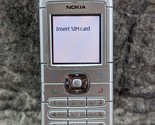 Nokia 6030 / 6030b - Silver and Gray Cellular Phone (H2) - £8.78 GBP