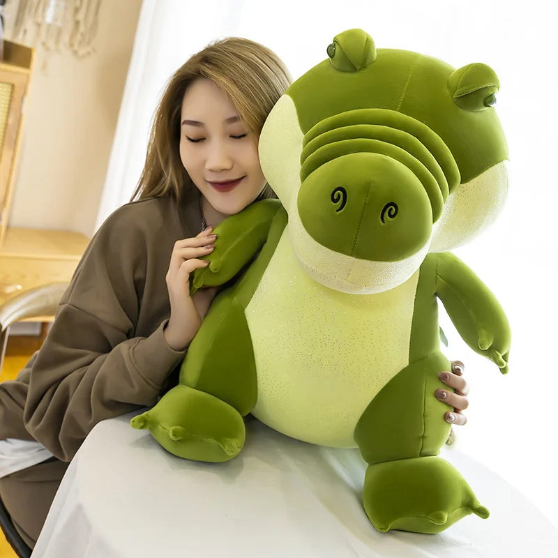 Ble cute crocodile plush toy stuffed fluffy cartoon animal doll girlfriend sleeping pi thumb200