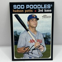 2020 Topps Heritage Minor League Baseball Hudson Potts Base #178 Sod Poodles - £1.57 GBP