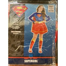 Amscan Supergirl Girls Dress Child Age 8 to 10  Medium 4 Piece Costume - $14.99