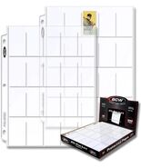 10 pks of 100 (1000) BCW T206 Tobacco Card Sized 20-Pocket TopLoad Binde... - $470.68 CAD