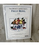 Design Connection&#39;s Fruit Bowl Counted Cross Stitch Kit #K7-503 - €10,56 EUR