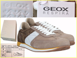 GEOX Men&#39;s Shoes 41 EU / 7 UK / 8 US *HERE WITH DISCOUNT* GE01 T2G - £62.78 GBP