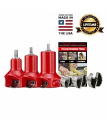 Lumberjack Tools 1&quot;,1-1/2&quot; &amp; 2&quot; Home Starter Kit HSK3 Log Tenon Cutter - $359.75 CAD