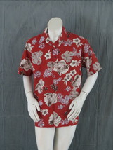 Hawaiian Aloha Shirt - Joe Kaloha by Reyn Spooner - Golf Shirt Style - M... - $49.00