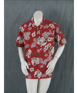 Hawaiian Aloha Shirt - Joe Kaloha by Reyn Spooner - Golf Shirt Style - M... - $49.00