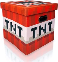 Minecraft Tnt Block Storage Cube Organizer Storage Cube | Tnt Block From Cubbies - £34.36 GBP