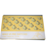 Akko V3 Cream Yellow Pro Linear Switches (45 PCS Per Pack) - $411.68 MXN